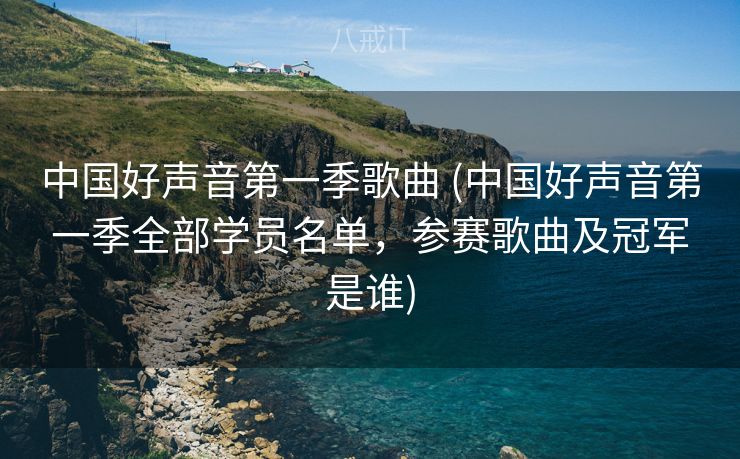 中国好声音第一季歌曲 (中国好声音第一季全部学员名单，参赛歌曲及冠军是谁)