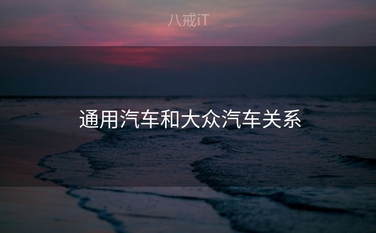  通用汽车和大众汽车关系