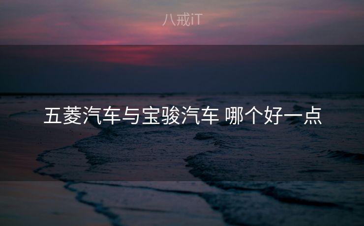 五菱汽车与宝骏汽车 哪个好一点