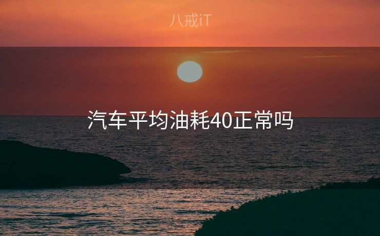 汽车平均油耗40正常吗