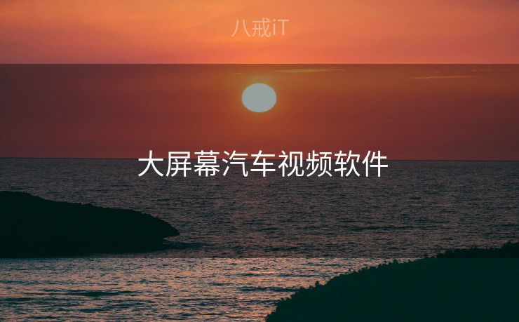  大屏幕汽车视频软件