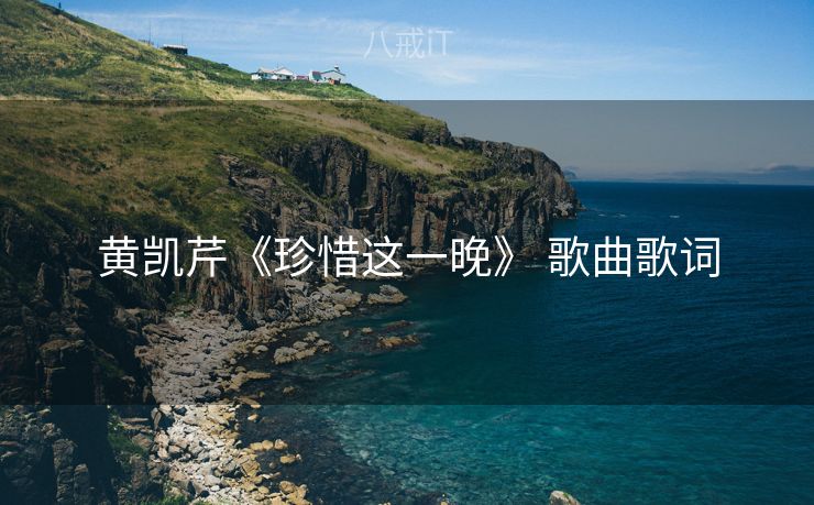 黄凯芹《珍惜这一晚》 歌曲歌词