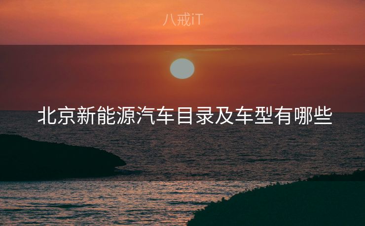  北京新能源汽车目录及车型有哪些