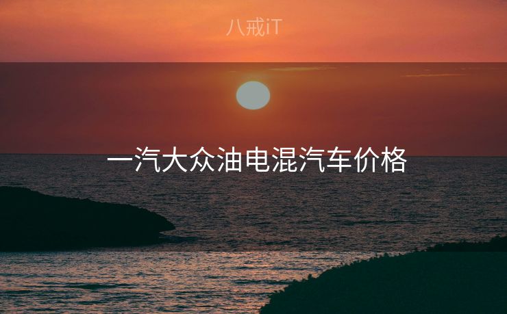  一汽大众油电混汽车价格