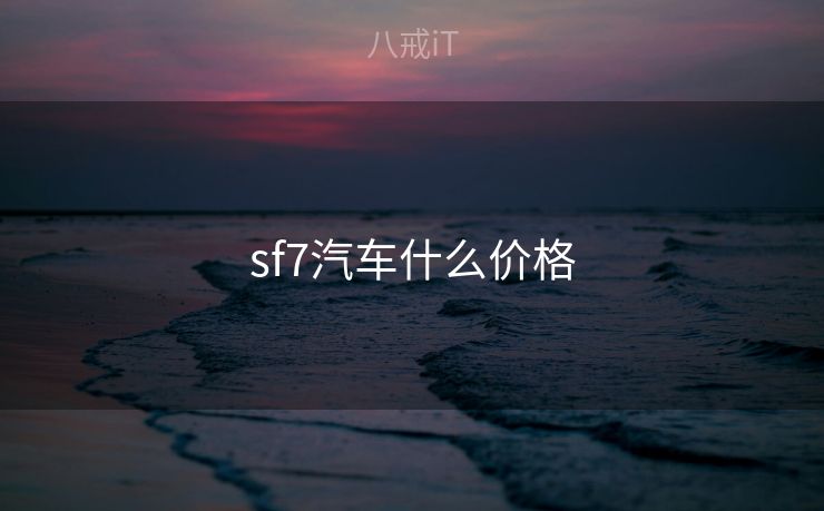 sf7汽车什么价格