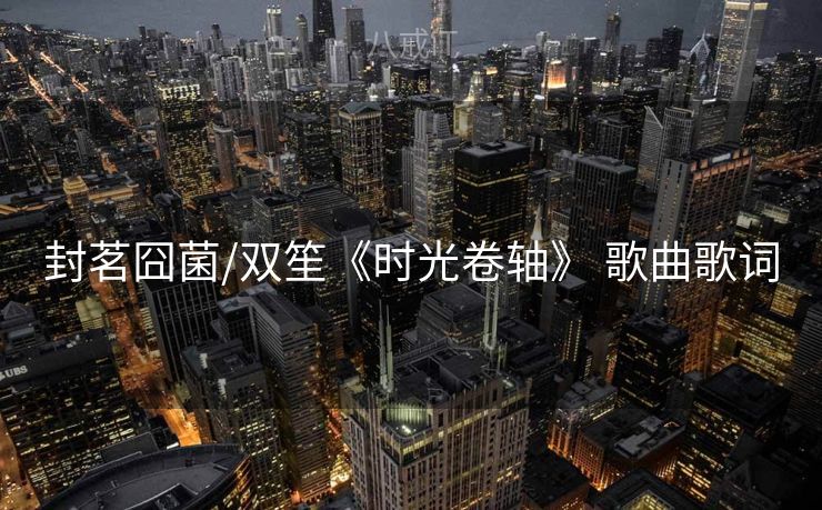 封茗囧菌/双笙《时光卷轴》 歌曲歌词