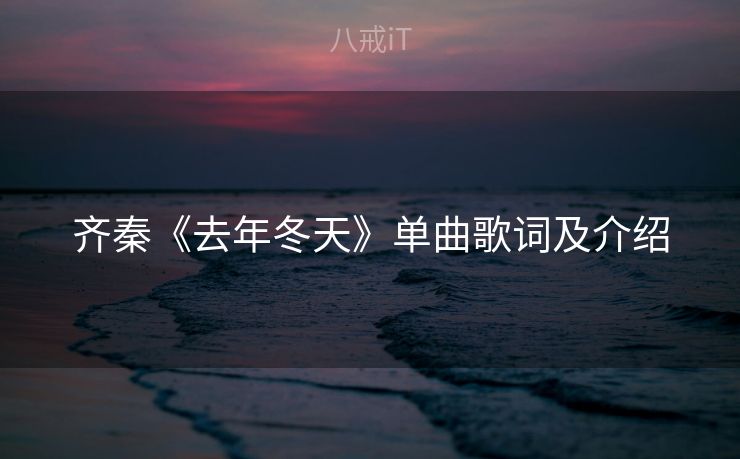 齐秦《去年冬天》单曲歌词及介绍