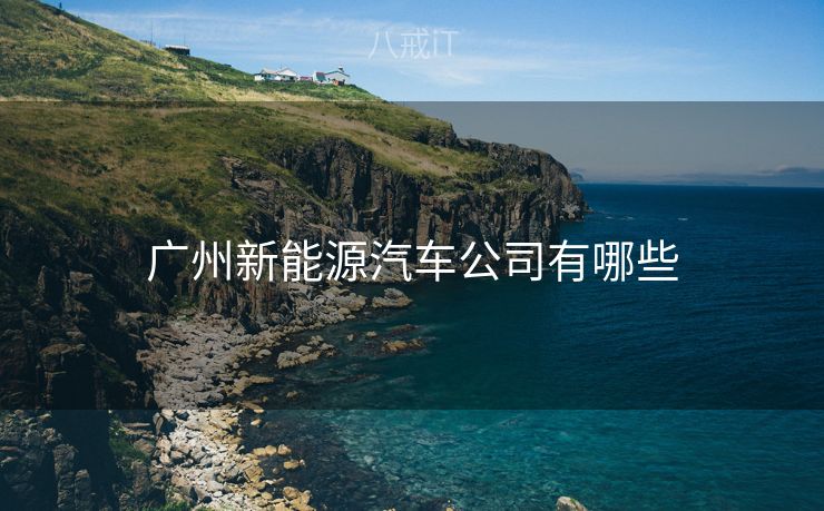 广州新能源汽车公司有哪些