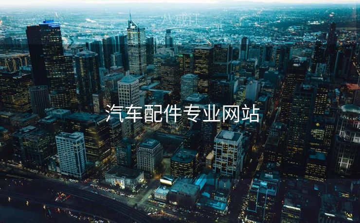  汽车配件专业网站