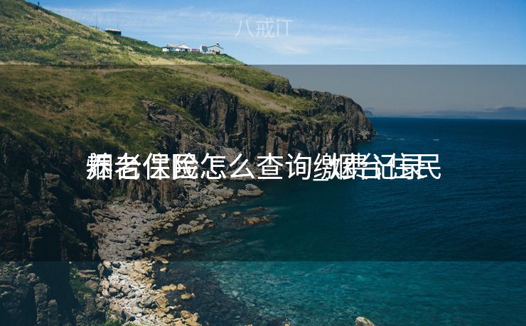 烟台住民
养老保险怎么查询_烟台住民
养老保险怎么查询缴费记录


