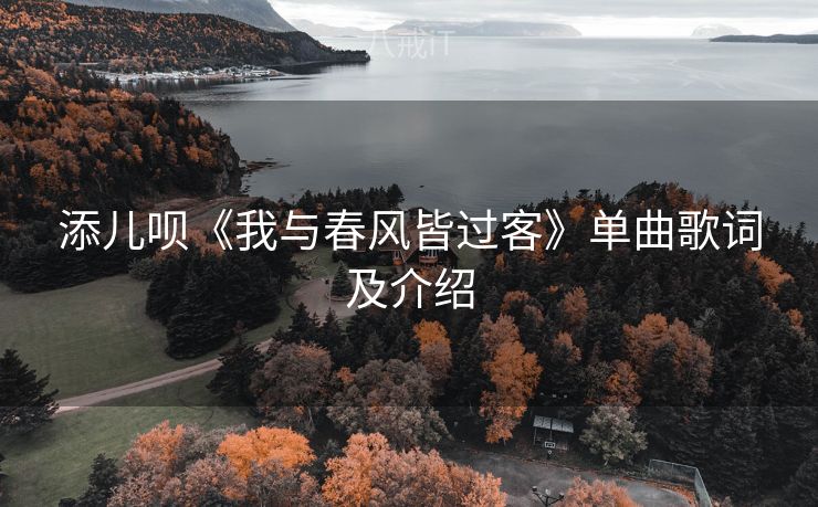 添儿呗《我与春风皆过客》单曲歌词及介绍