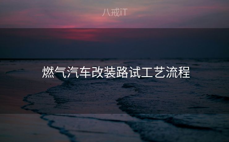  燃气汽车改装路试工艺流程