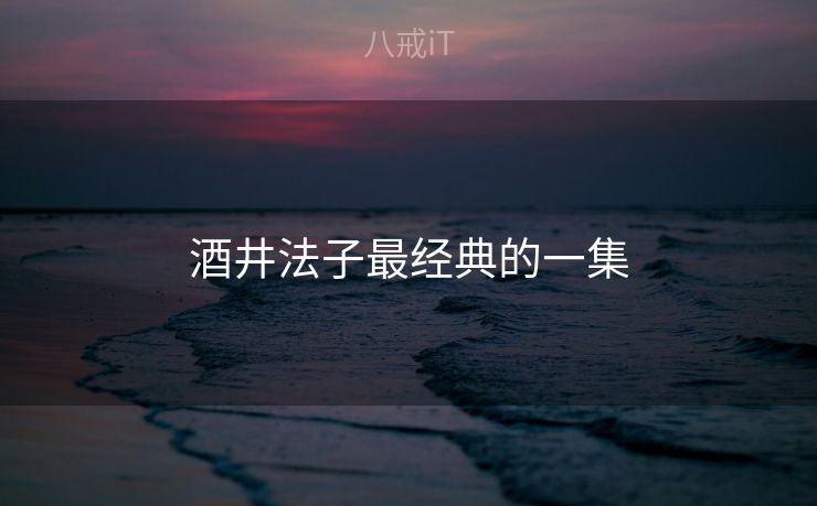 酒井法子最经典的一集