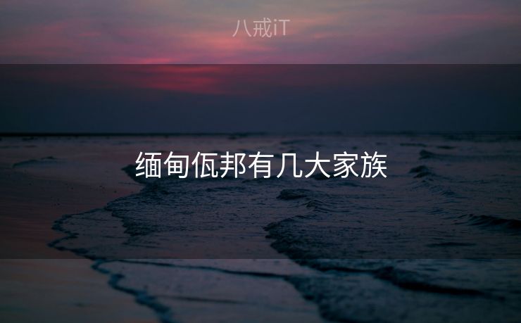 缅甸佤邦有几大家族