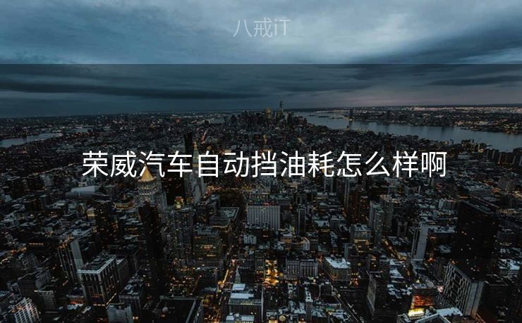  荣威汽车自动挡油耗怎么样啊