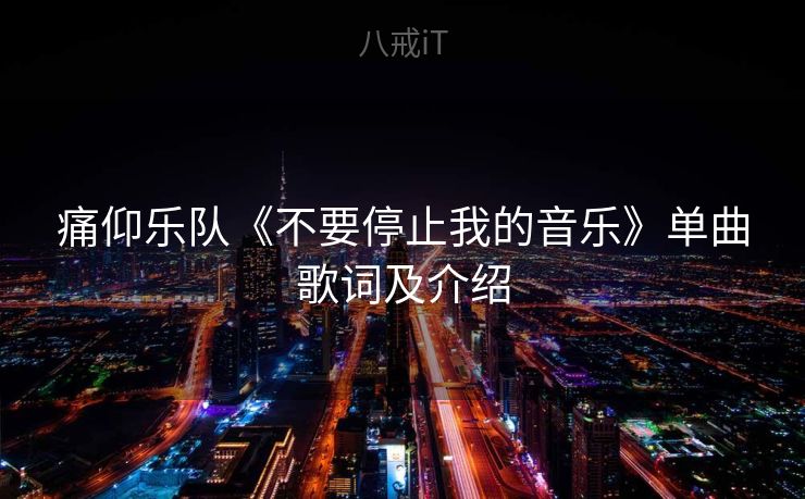痛仰乐队《不要停止我的音乐》单曲歌词及介绍