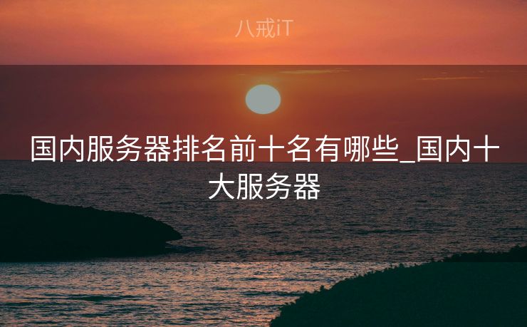 国内服务器排名前十名有哪些_国内十大服务器 国内服务器排名前十名有哪些_国内十大服务器