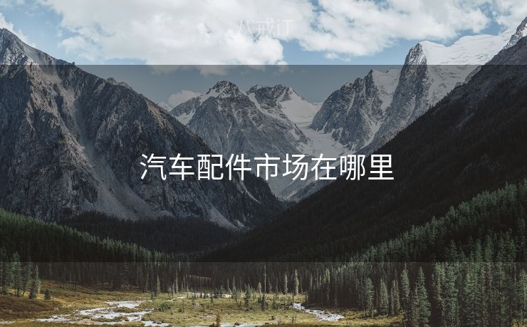  汽车配件市场在哪里