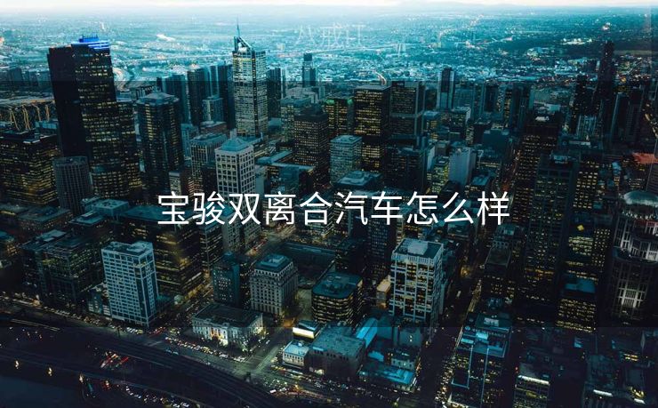  宝骏双离合汽车怎么样