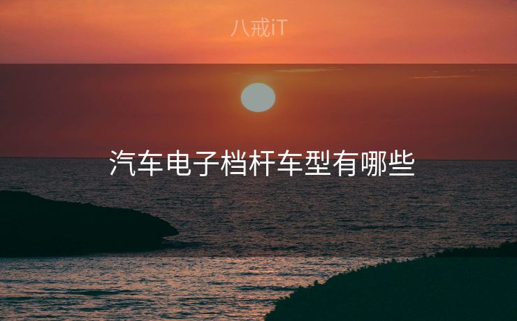  汽车电子档杆车型有哪些