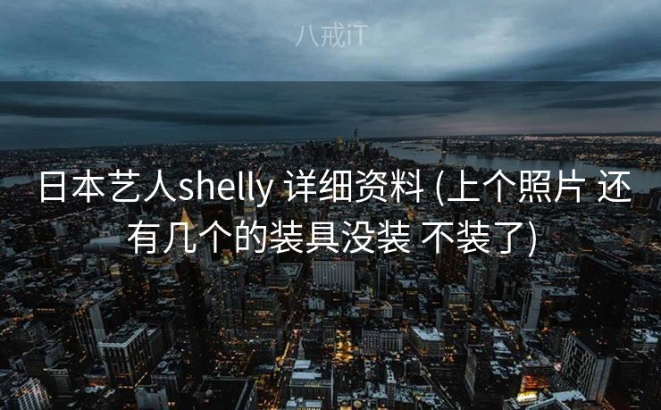 日本艺人shelly 详细资料 (上个照片 还有几个的装具没装 不装了)