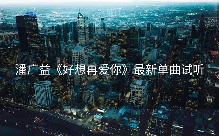 潘广益《好想再爱你》最新单曲试听