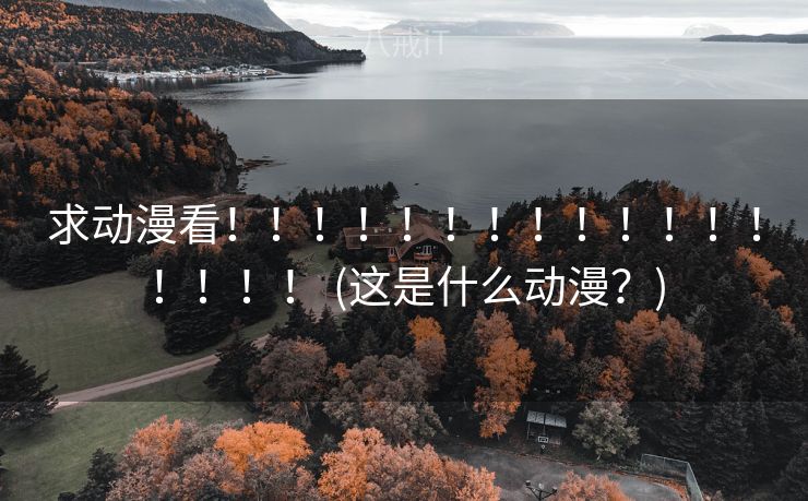 求动漫看！！！！！！！！！！！！！！！！！ (这是什么动漫？)