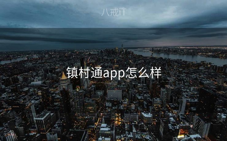 镇村通app怎么样