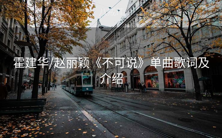 霍建华/赵丽颖《不可说》单曲歌词及介绍