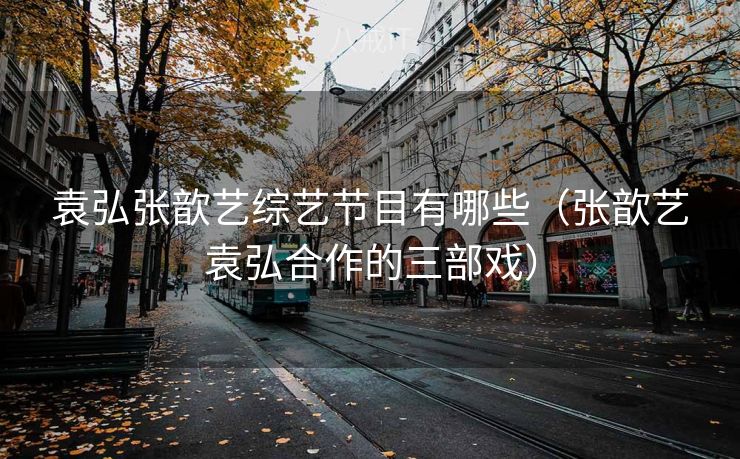 袁弘张歆艺综艺节目有哪些（张歆艺袁弘合作的三部戏）