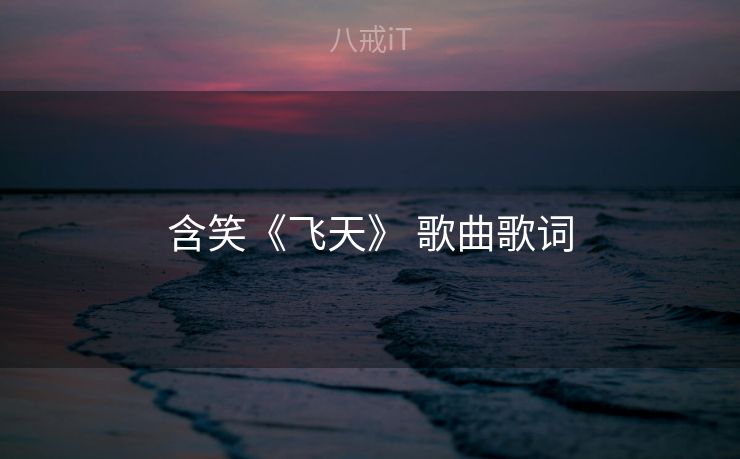 含笑《飞天》 歌曲歌词