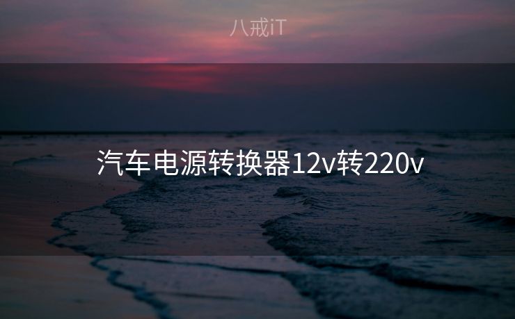  汽车电源转换器12v转220v