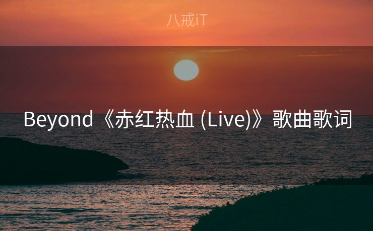 Beyond《赤红热血 (Live)》歌曲歌词