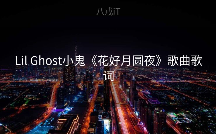 Lil Ghost小鬼《花好月圆夜》歌曲歌词