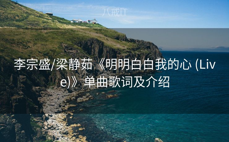 李宗盛/梁静茹《明明白白我的心 (Live)》单曲歌词及介绍