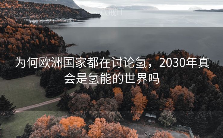 为何欧洲国家都在讨论氢，2030年真会是氢能的世界吗