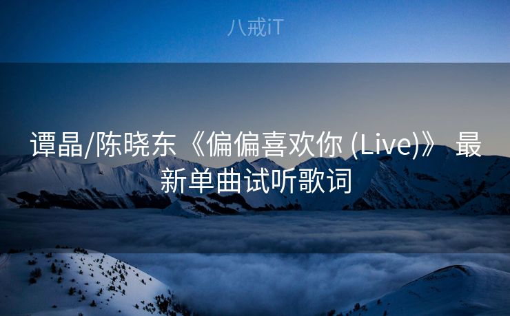 谭晶/陈晓东《偏偏喜欢你 (Live)》 最新单曲试听歌词