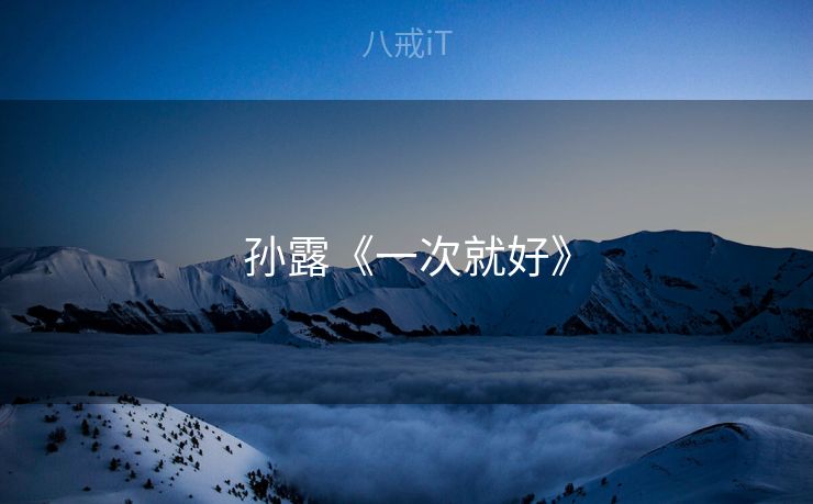 孙露《一次就好》