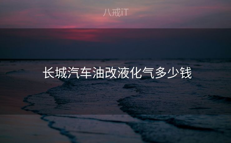  长城汽车油改液化气多少钱