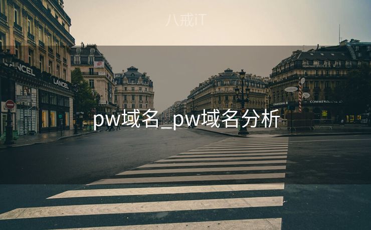 pw域名_pw域名分析
pw域名_pw域名分析