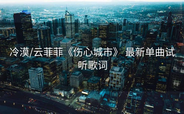 冷漠/云菲菲《伤心城市》 最新单曲试听歌词