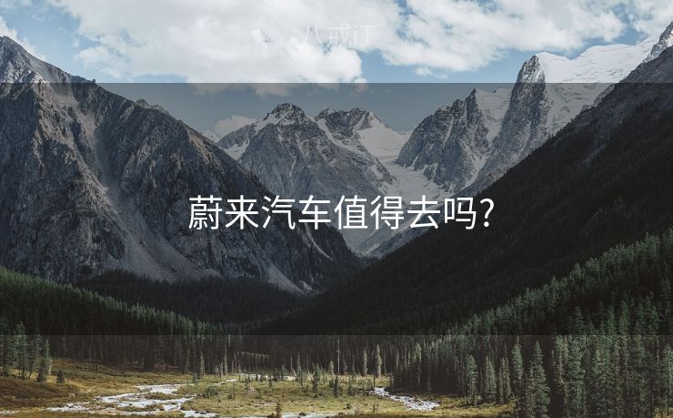  蔚来汽车值得去吗?