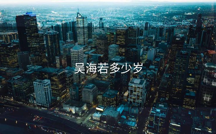 吴海若多少岁