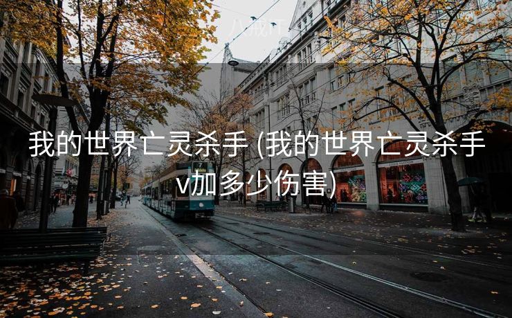 我的世界亡灵杀手 (我的世界亡灵杀手v加多少伤害)