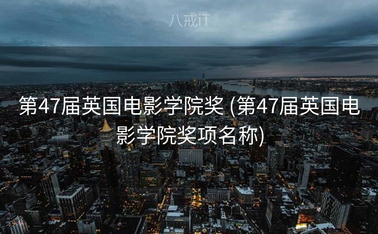 第47届英国电影学院奖 (第47届英国电影学院奖项名称)