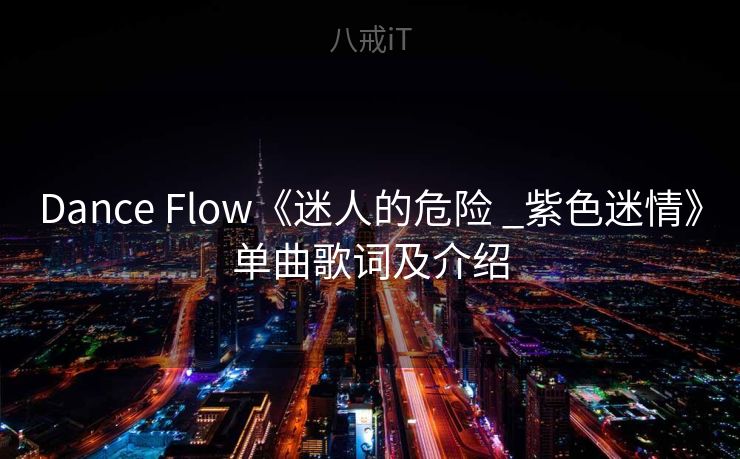 Dance Flow《迷人的危险 _紫色迷情》单曲歌词及介绍