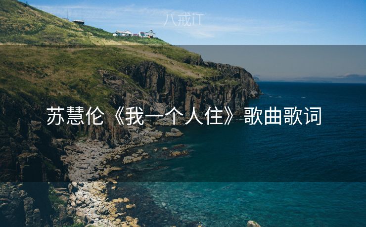 苏慧伦《我一个人住》歌曲歌词
