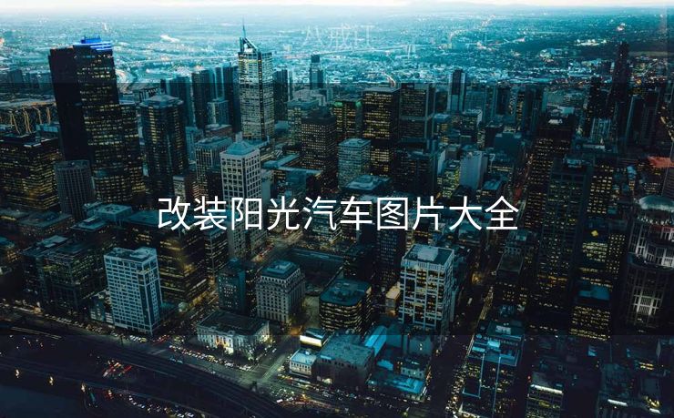 改装阳光汽车图片大全