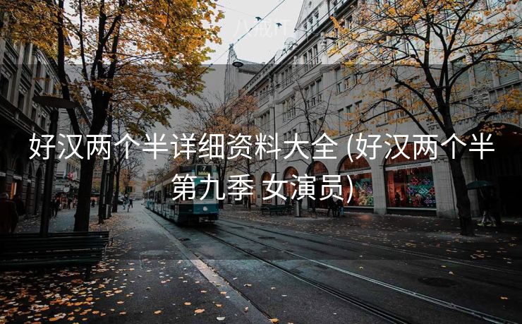 好汉两个半详细资料大全 (好汉两个半第九季 女演员)