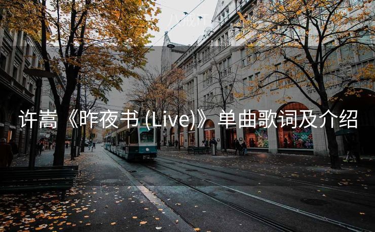许嵩《昨夜书 (Live)》单曲歌词及介绍